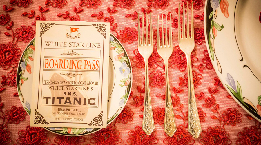 The internationally acclaimed Titanic Menu by 5 star Hotel Rayanne House in Belfast